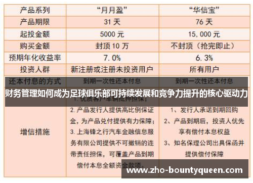 财务管理如何成为足球俱乐部可持续发展和竞争力提升的核心驱动力 财务管理如何成为足球俱乐部可持续发展和竞争力提升的核心驱动力